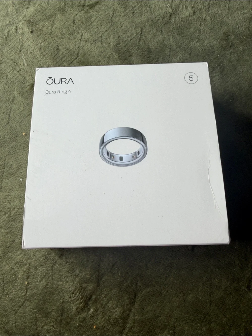Silver Oura Ring 4 - size 5